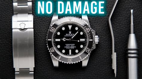 how to take the band off of my rolex|Rolex bracelet replacement.